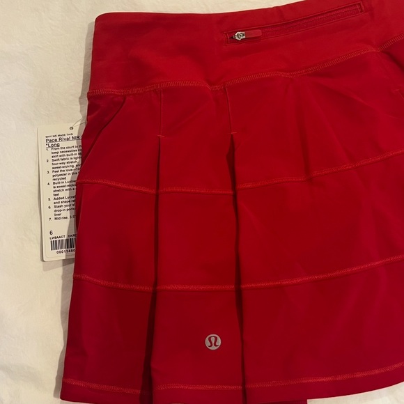 LULULEMON PACE RIVAL MID RISE LONG size 6 NWT - Picture 5 of 10